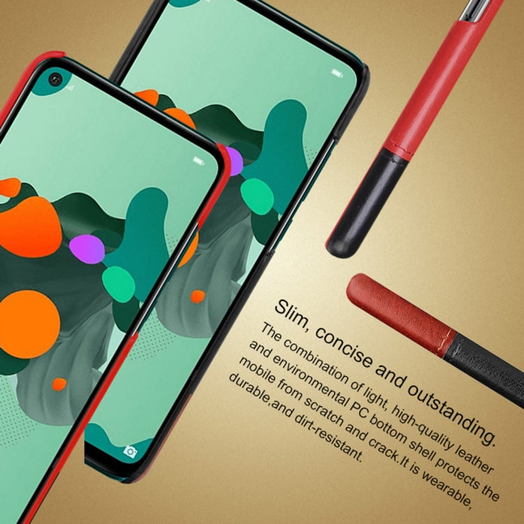 For Huawei Nova 5i Pro / Mate 30 Lite IMAK Ruiyi Series Concise Slim PU + PC Protective Case