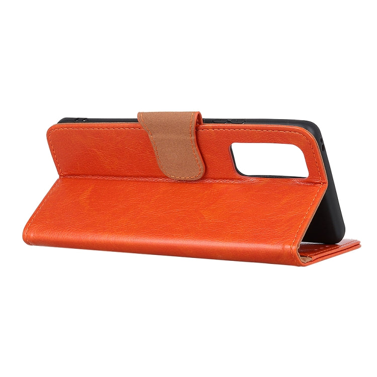 For Samsung Galaxy A12 Nappa Texture Horizontal Flip Leather Case with Holder & Card Slots & Wallet