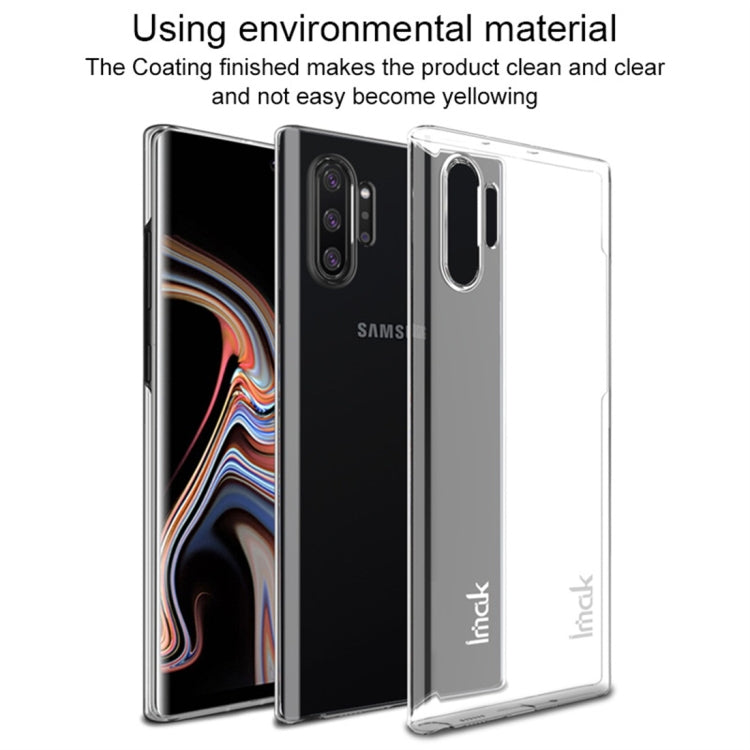 For Galaxy Note 10+ IMAK Wing II Wear-resisting Crystal Pro Protective Case(Transparent)