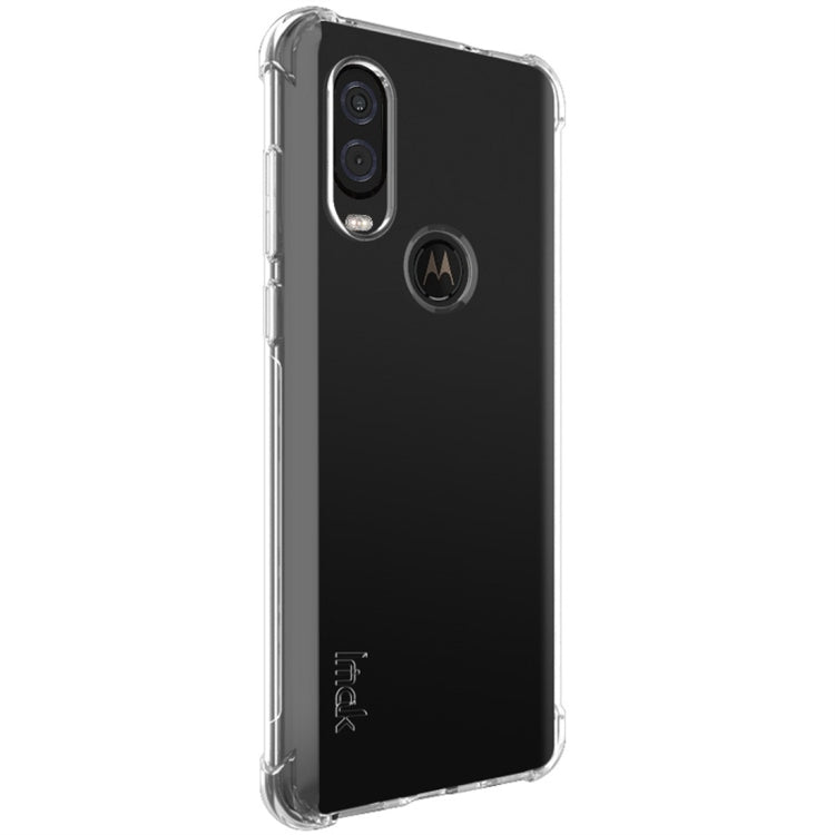 For Motorola Moto P50 / One Vision IMAK All-inclusive Shockproof Airbag TPU Case