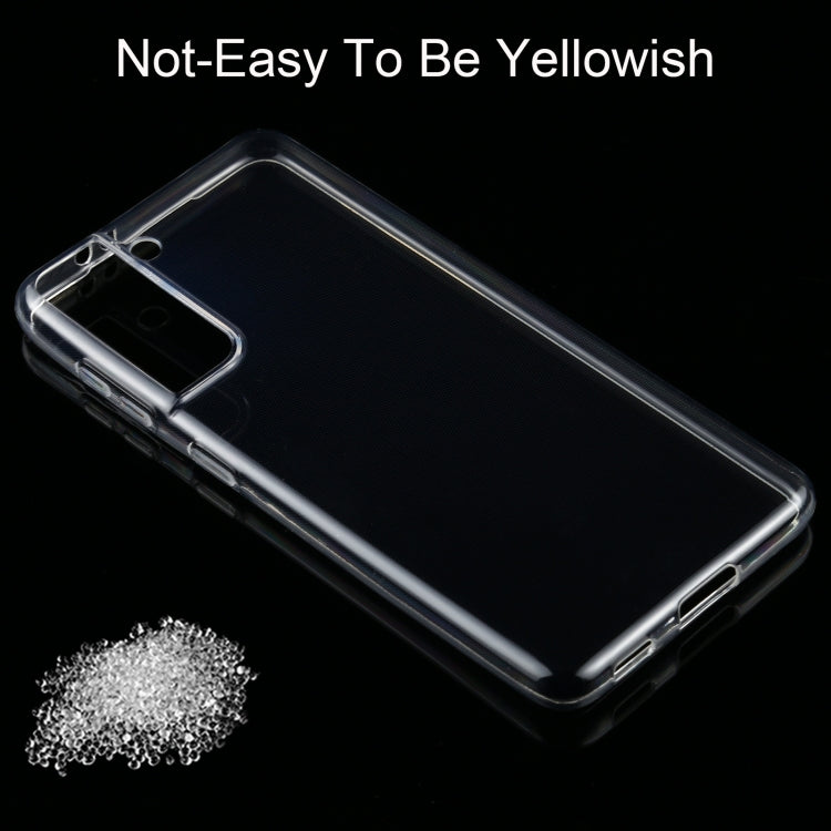 For Samsung Galaxy S21 5G 0.75mm Ultrathin Transparent TPU Soft Protective Case