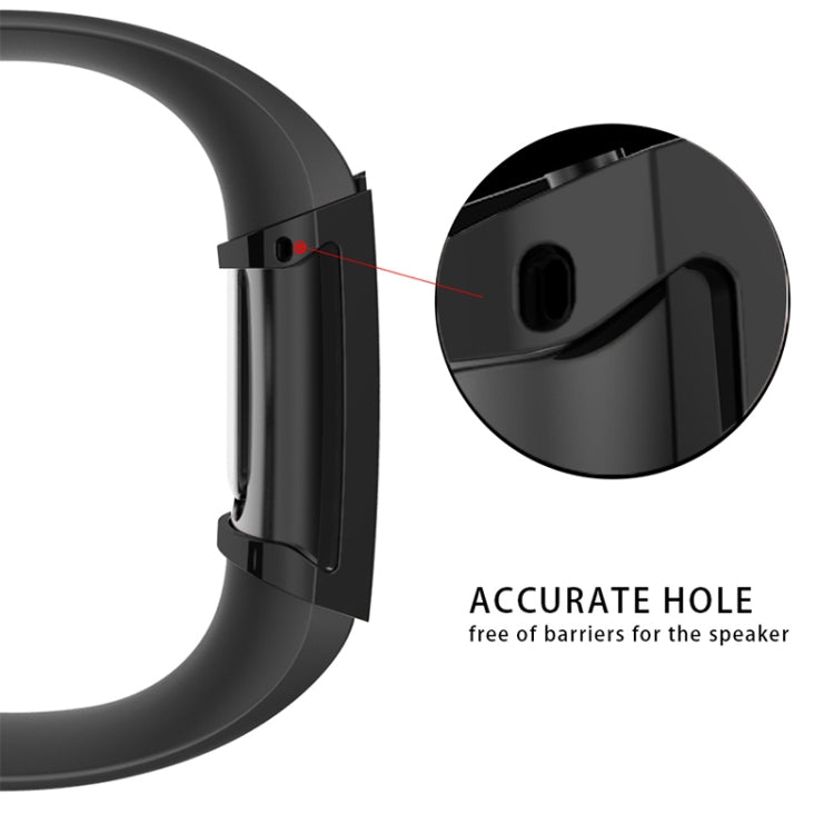 For Fitbit Charge 3 / 4 Full Coverage Plating TPU Watch Case