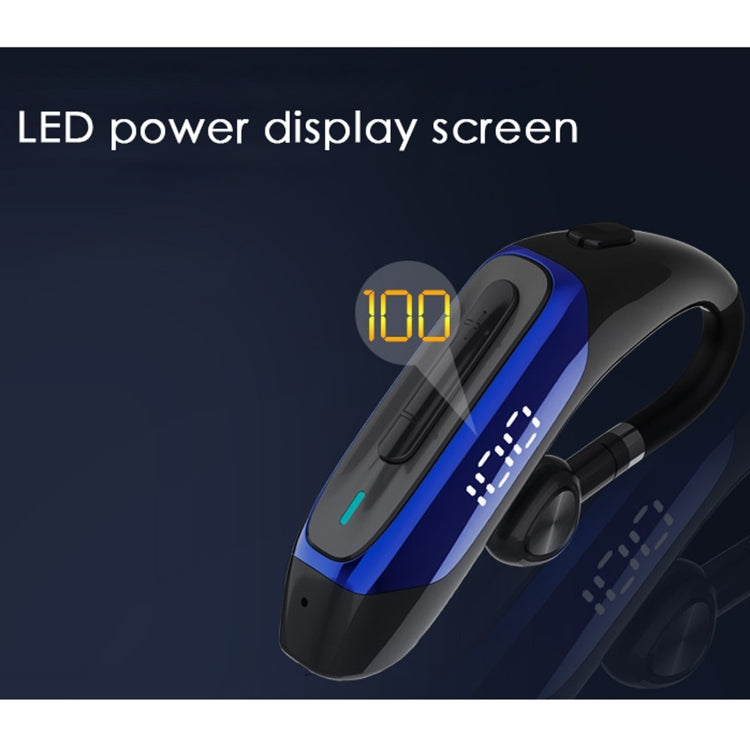 S08 Bluetooth 5.0 LED Display Wireless Bluetooth Earphone, Fast Charging Version