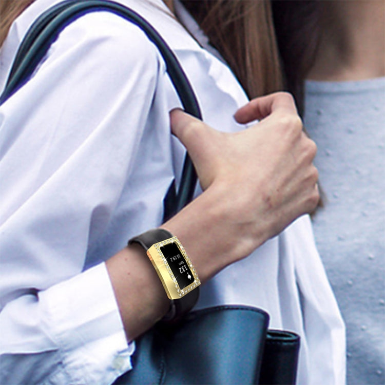 For Fitbit Charge 2 PC Diamond Watch Case