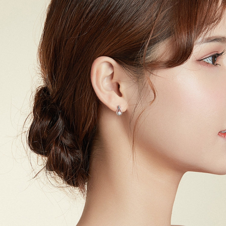 S925 Sterling Silver Small Bulb Women Earrings