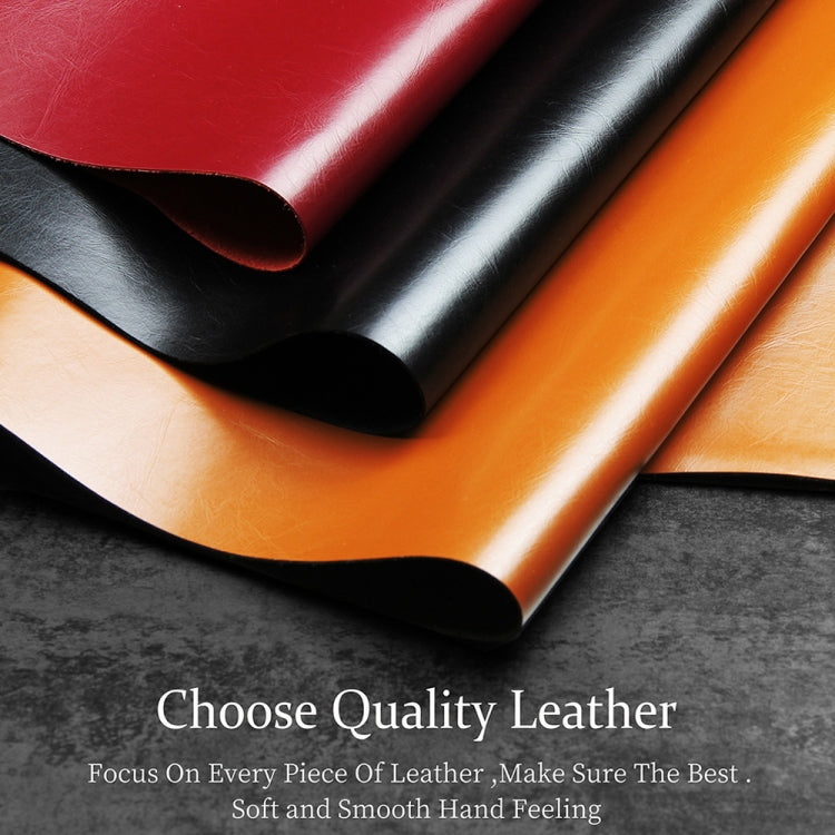 For Galaxy Note 10+ DZGOGO ROYALE II Series Magnetic Horizontal Flip Genuine Leather Case with Card Slots & Holder