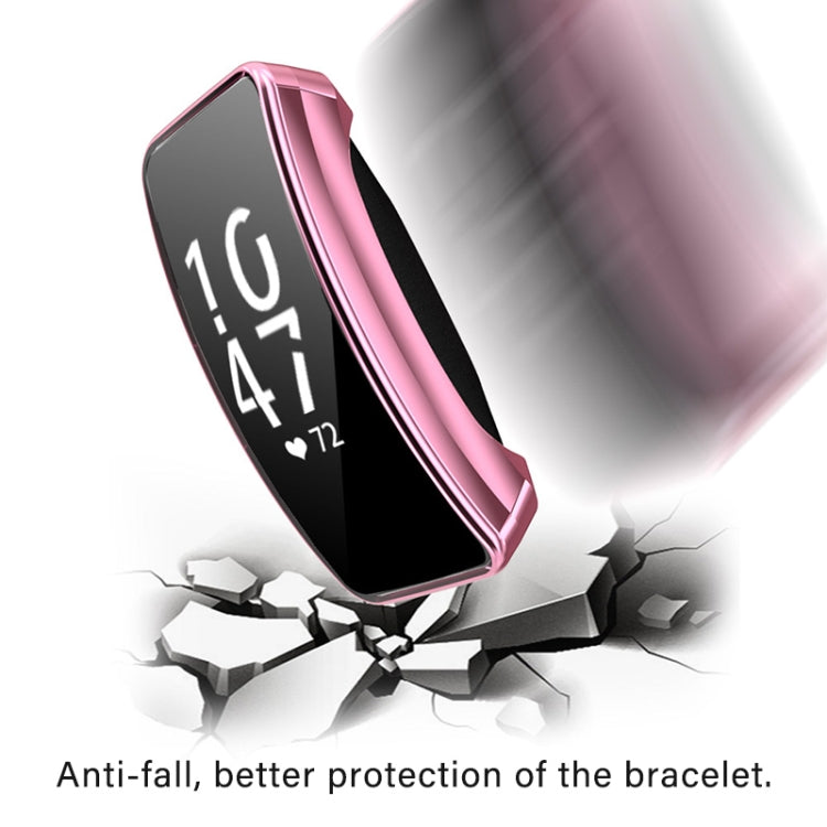 For Fitbit Inspire/ Inspire HR Full Coverage Plating TPU Watch Case