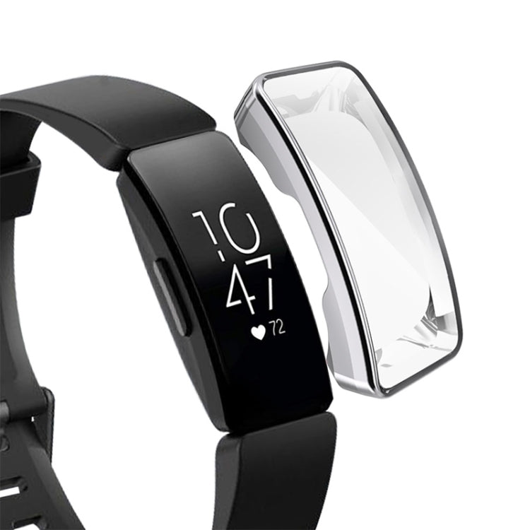For Fitbit Inspire/ Inspire HR Full Coverage Plating TPU Watch Case