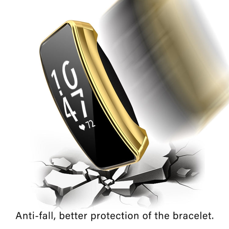 For Fitbit Inspire/ Inspire HR Full Coverage Plating TPU Watch Case