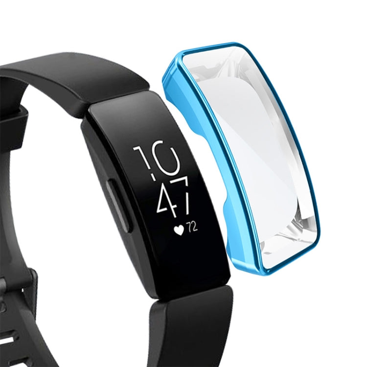 For Fitbit Inspire/ Inspire HR Full Coverage Plating TPU Watch Case