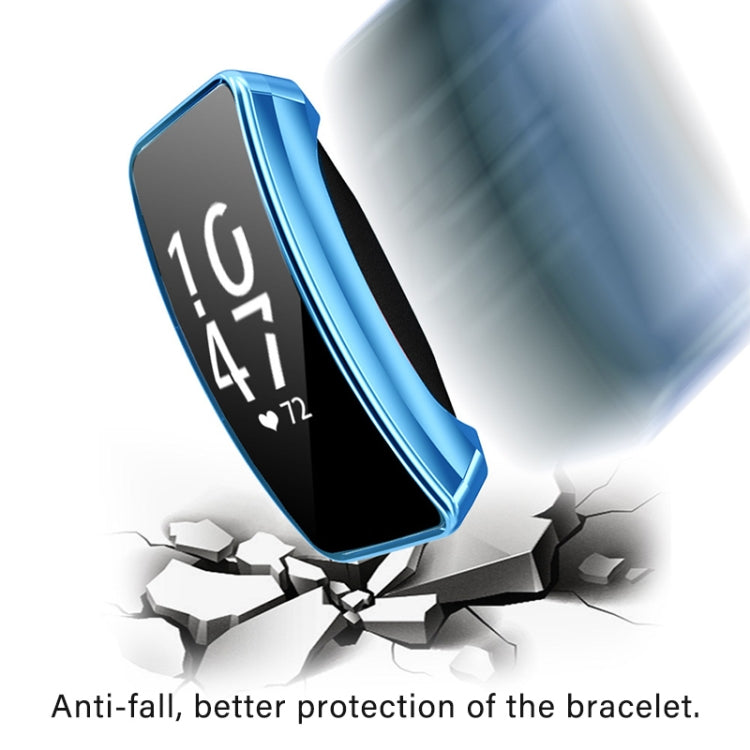 For Fitbit Inspire/ Inspire HR Full Coverage Plating TPU Watch Case