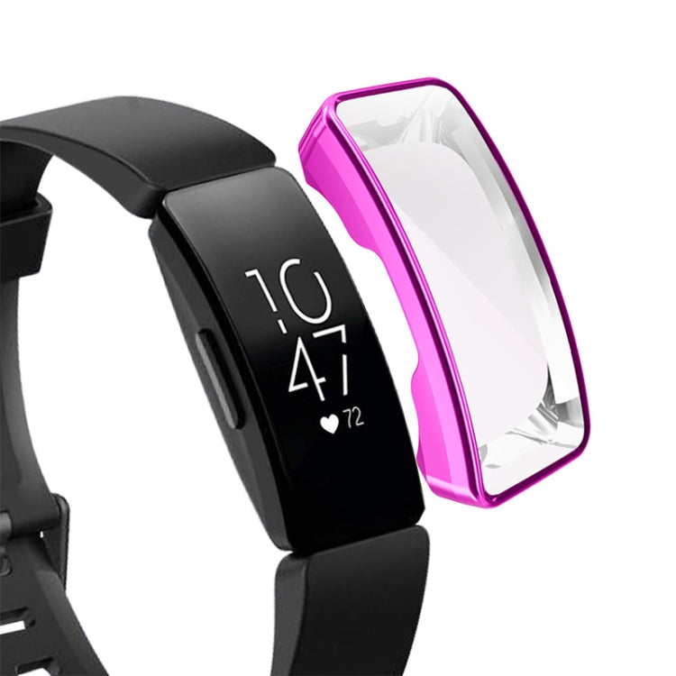 For Fitbit Inspire/ Inspire HR Full Coverage Plating TPU Watch Case