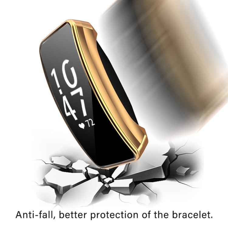For Fitbit Inspire/ Inspire HR Full Coverage Plating TPU Watch Case