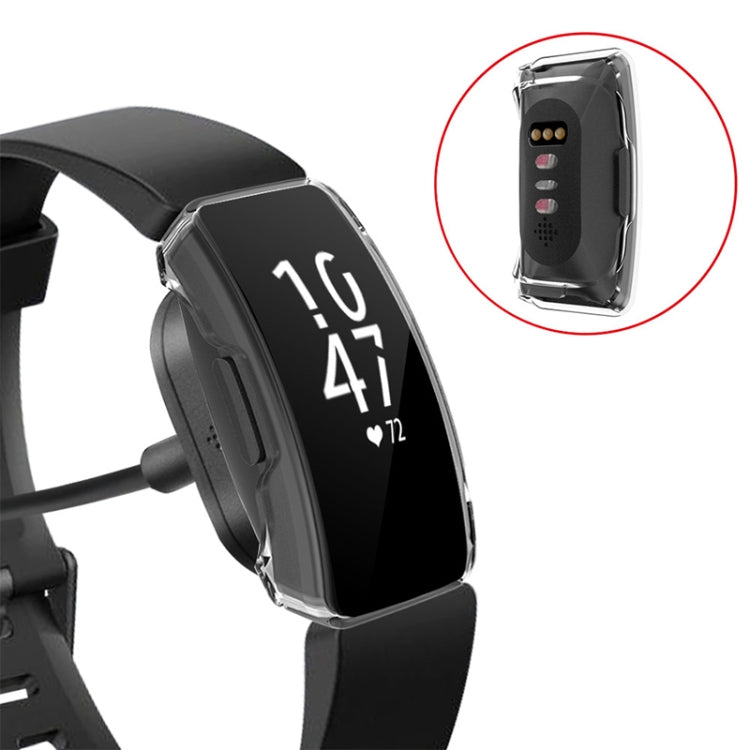 For Fitbit Inspire/ Inspire HR Full Coverage Plating TPU Watch Case