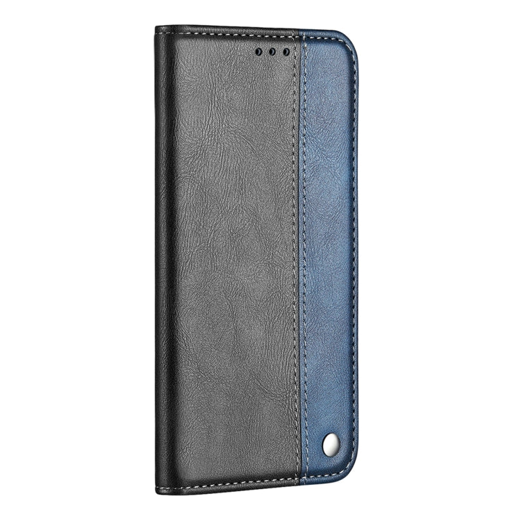 For Samsung Galaxy A42 5G Business Solid Color Stitching Horizontal Flip Leather Case with Holder & Card Slots
