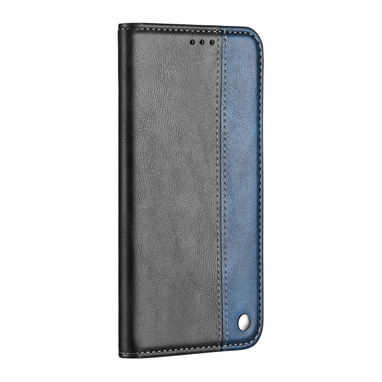 For Samsung Galaxy S21 5G Business Solid Color Stitching Horizontal Flip Leather Case with Holder & Card Slots