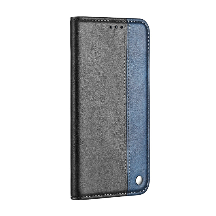 For Samsung Galaxy S21+ 5G Business Solid Color Stitching Horizontal Flip Leather Case with Holder & Card Slots