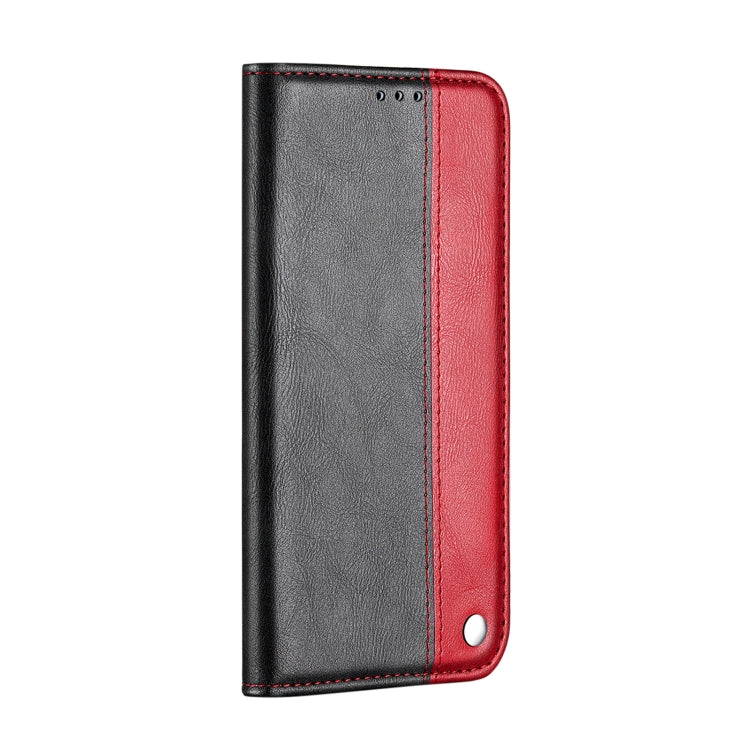 For Samsung Galaxy S21+ 5G Business Solid Color Stitching Horizontal Flip Leather Case with Holder & Card Slots
