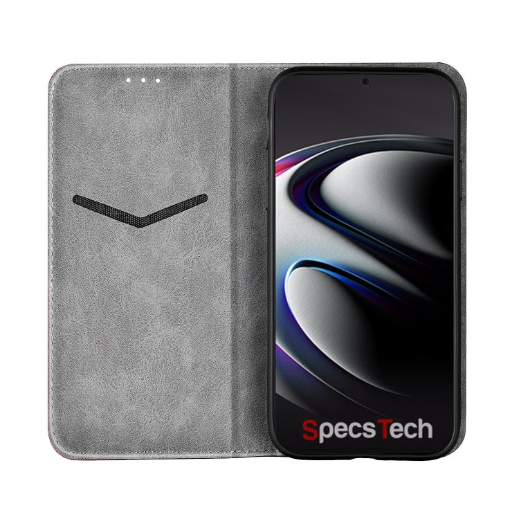 For Samsung Galaxy S21 Ultra 5G Business Solid Color Stitching Horizontal Flip Leather Case with Holder & Card Slots