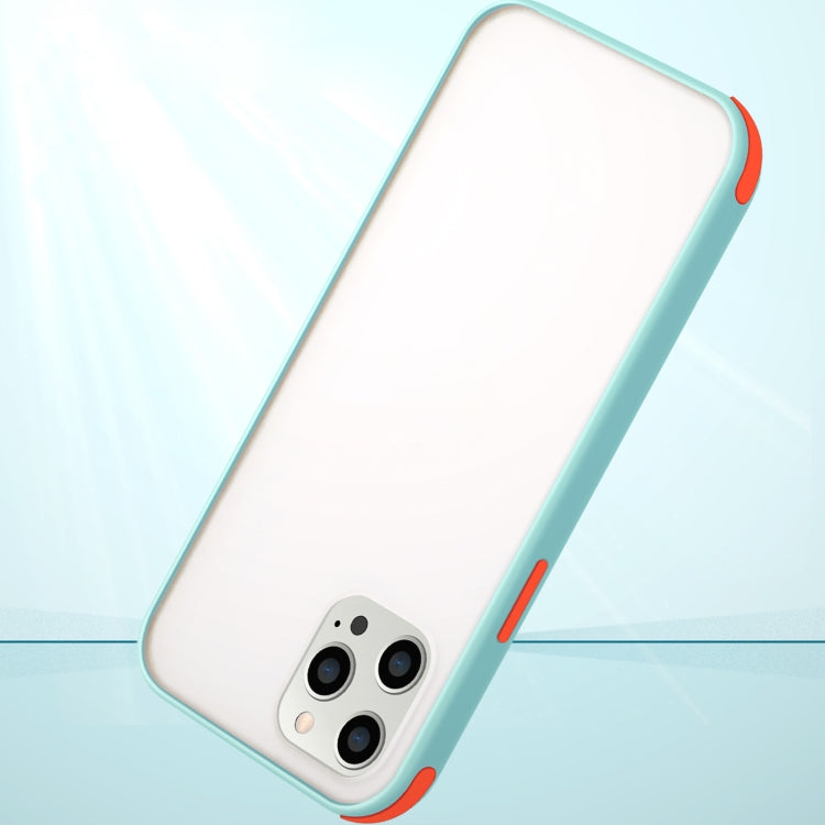 For iPhone 12 / 12 Pro Semi Transparent Frosted Series Shockproof Protective Case