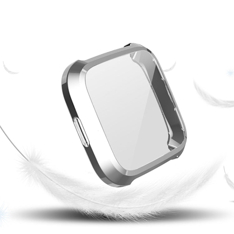 For Fitbit Versa Lite Smart Watch Full Coverage Plating TPU Protective Case