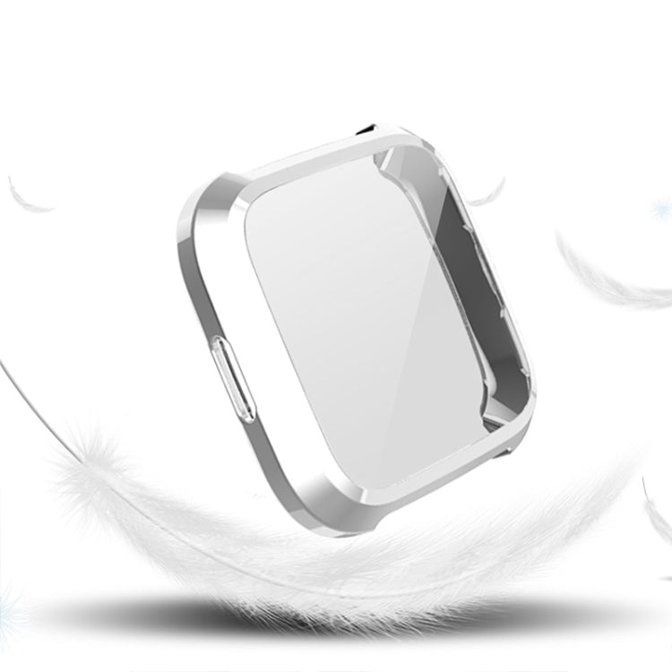 For Fitbit Versa Lite Smart Watch Full Coverage Plating TPU Protective Case