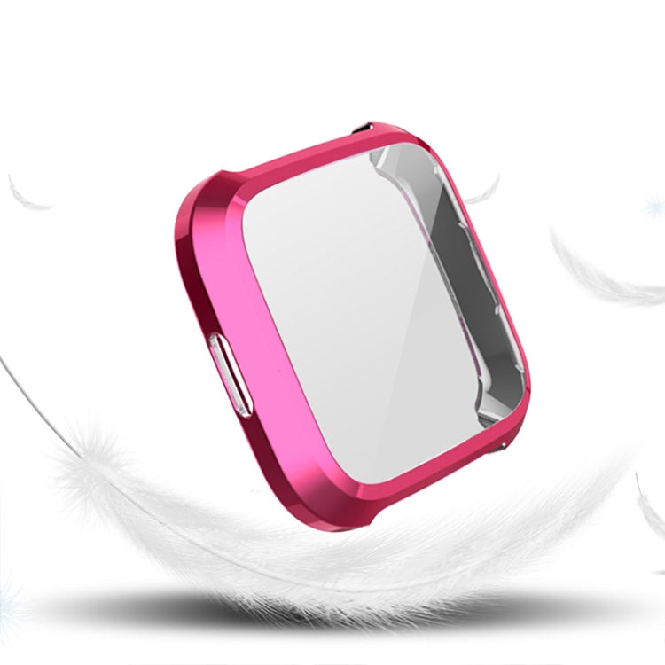 For Fitbit Versa Lite Smart Watch Full Coverage Plating TPU Protective Case