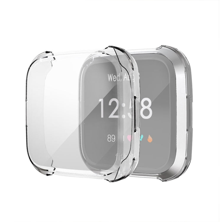 For Fitbit Versa Lite Smart Watch Full Coverage Plating TPU Protective Case