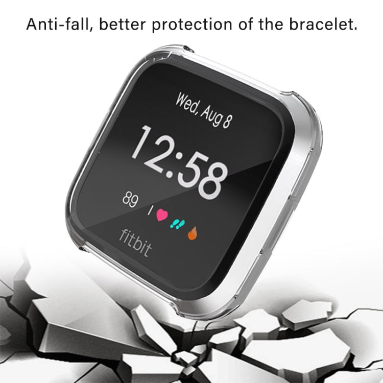 For Fitbit Versa Lite Smart Watch Full Coverage Plating TPU Protective Case