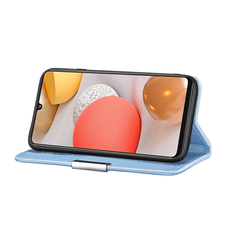 For Samsung Galaxy A42 5G Litchi Texture Horizontal Flip Leather Case with Holder & Card Slots