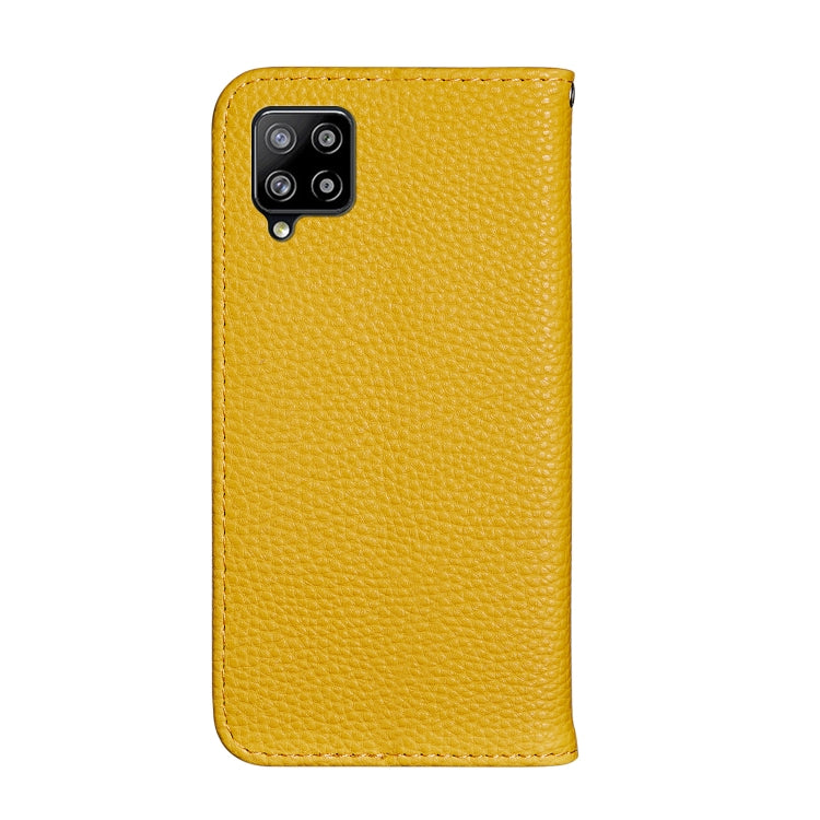 For Samsung Galaxy A42 5G Litchi Texture Horizontal Flip Leather Case with Holder & Card Slots