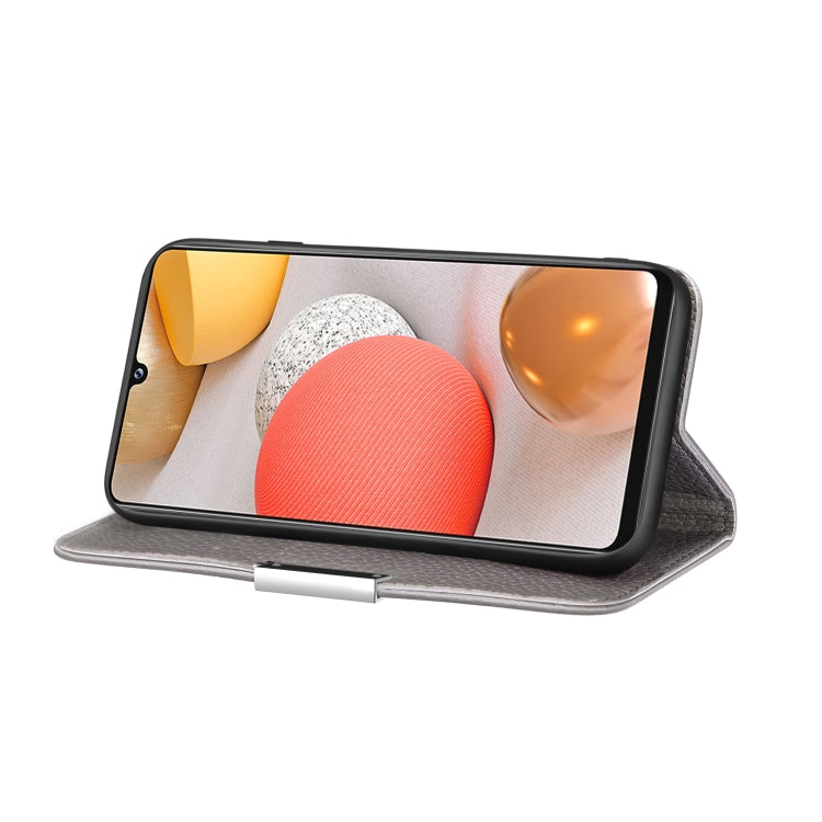 For Samsung Galaxy A42 5G Litchi Texture Horizontal Flip Leather Case with Holder & Card Slots