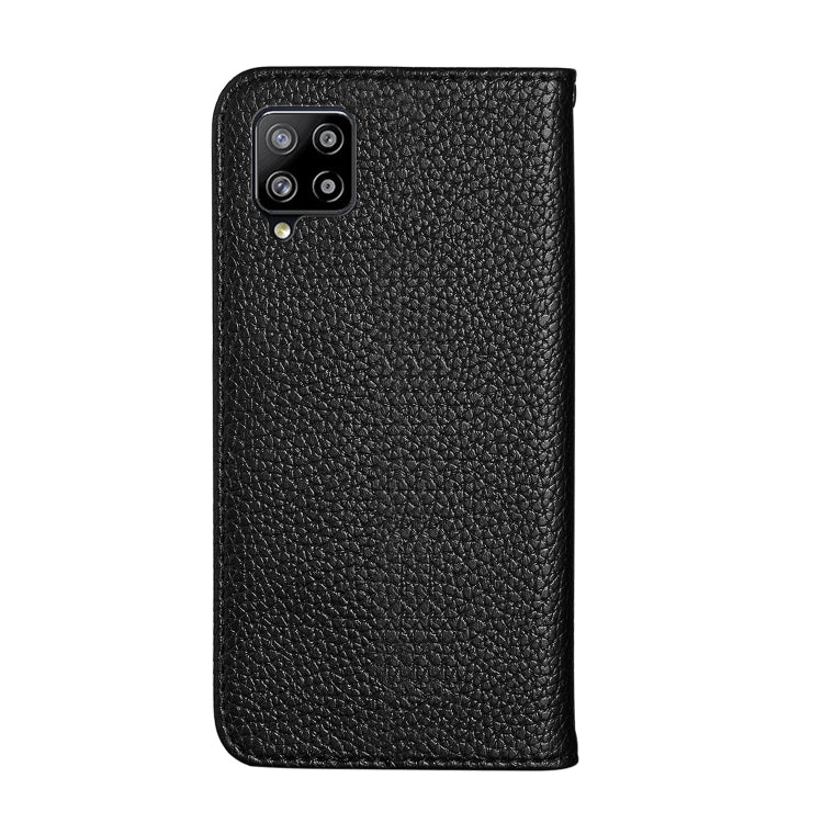 For Samsung Galaxy A42 5G Litchi Texture Horizontal Flip Leather Case with Holder & Card Slots