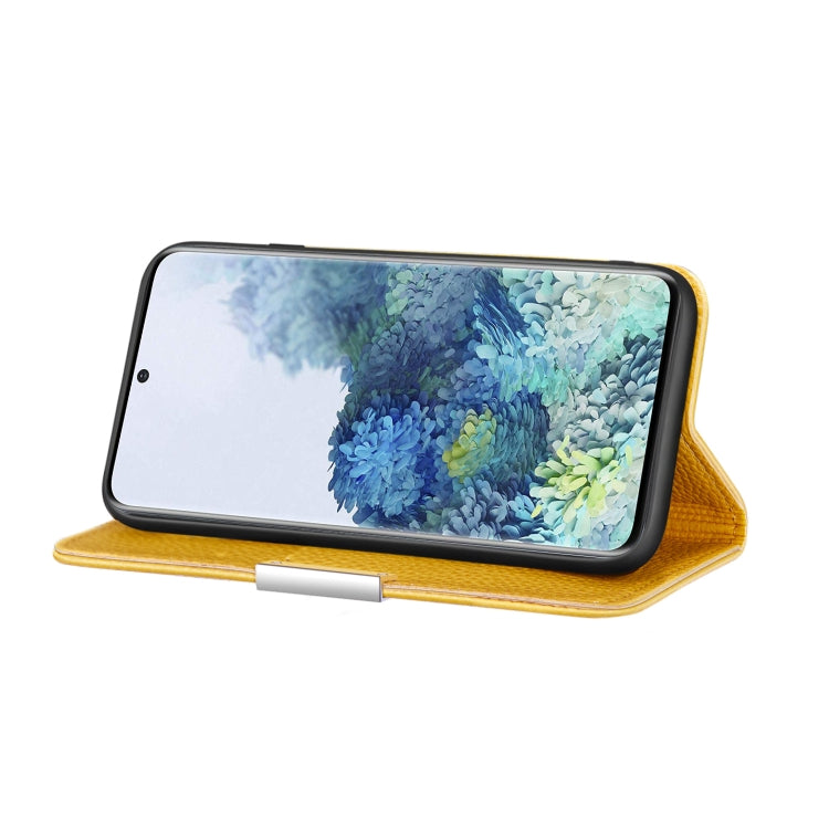 For Samsung Galaxy S21 5G Litchi Texture Horizontal Flip Leather Case with Holder & Card Slots