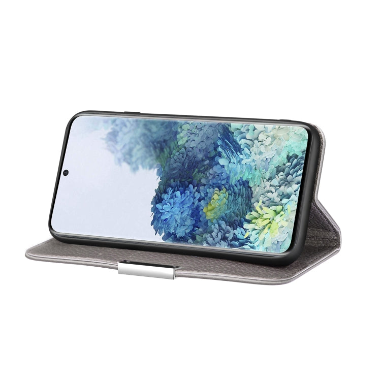 For Samsung Galaxy S21+ 5G Litchi Texture Horizontal Flip Leather Case with Holder & Card Slots