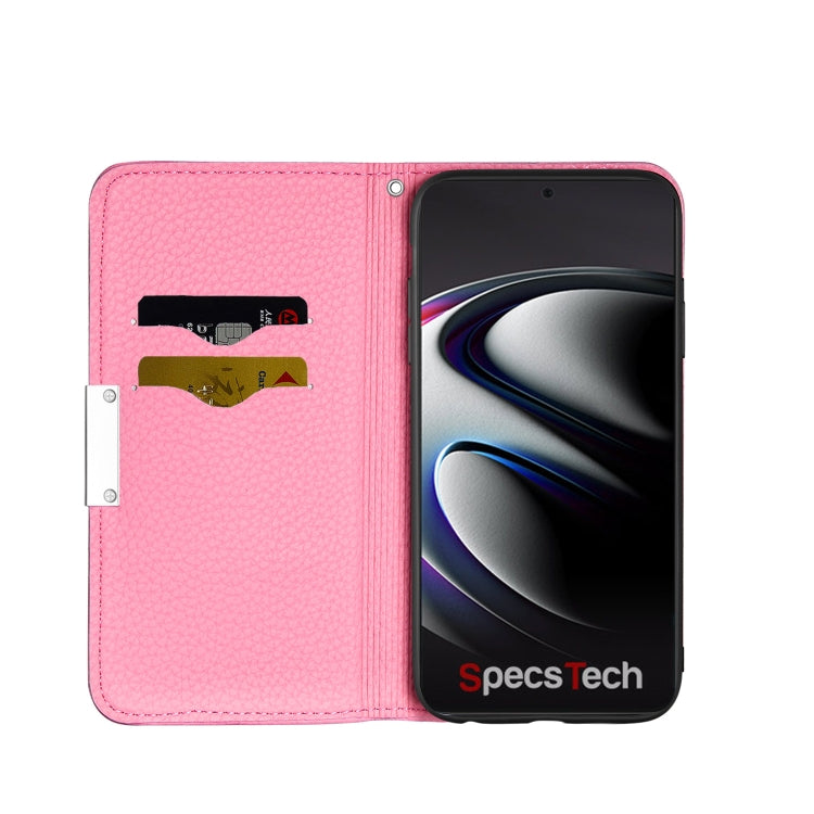 For Samsung Galaxy S21 Ultra 5G Litchi Texture Horizontal Flip Leather Case with Holder & Card Slots