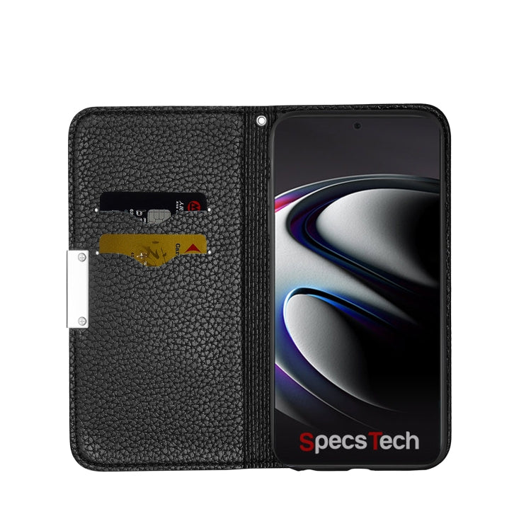 For Samsung Galaxy S21 Ultra 5G Litchi Texture Horizontal Flip Leather Case with Holder & Card Slots