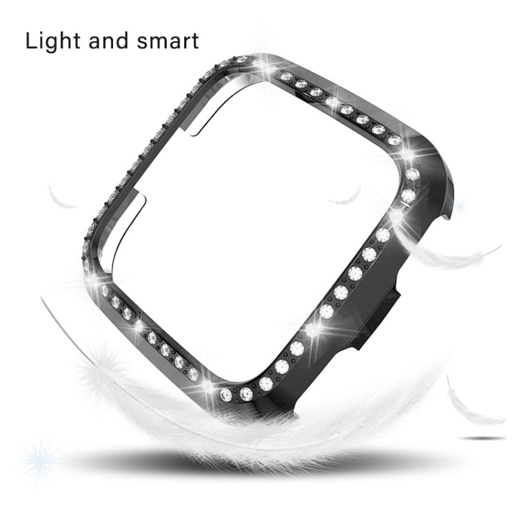For Fitbit Versa / Versa Lite Universal Smart Watch PC Diamond Protective Case