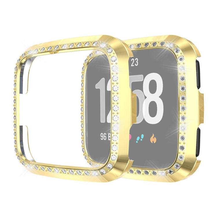 For Fitbit Versa / Versa Lite Universal Smart Watch PC Diamond Protective Case