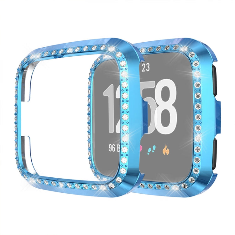 For Fitbit Versa / Versa Lite Universal Smart Watch PC Diamond Protective Case