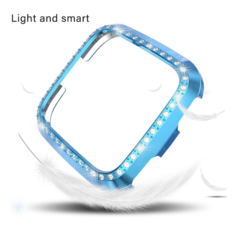 For Fitbit Versa / Versa Lite Universal Smart Watch PC Diamond Protective Case