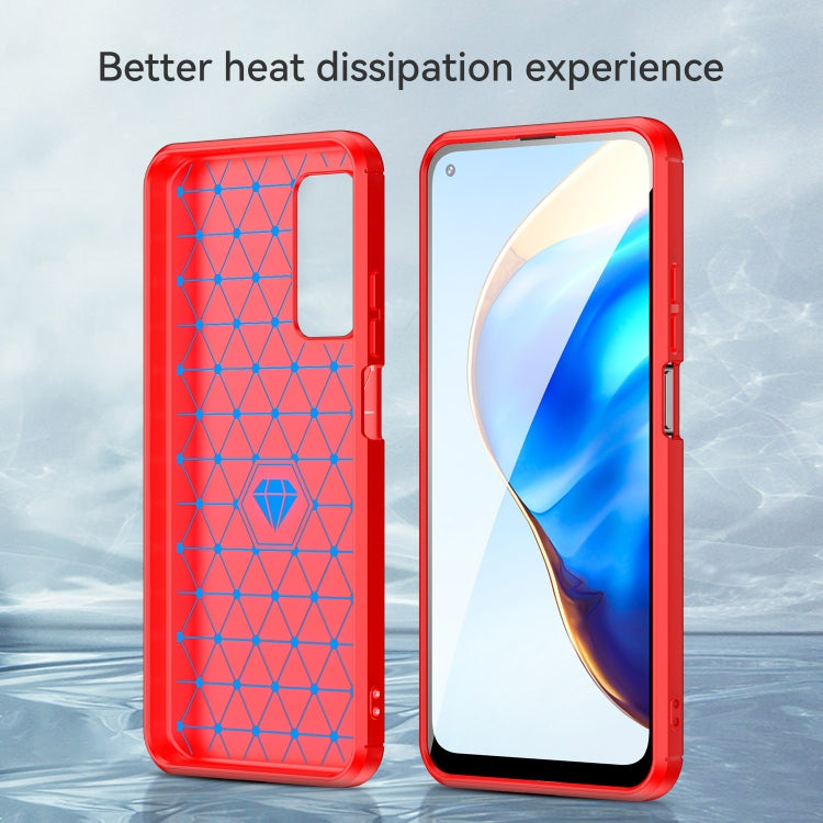 For Xiaomi Mi 10T Pro 5G Brushed Texture Carbon Fiber TPU Case