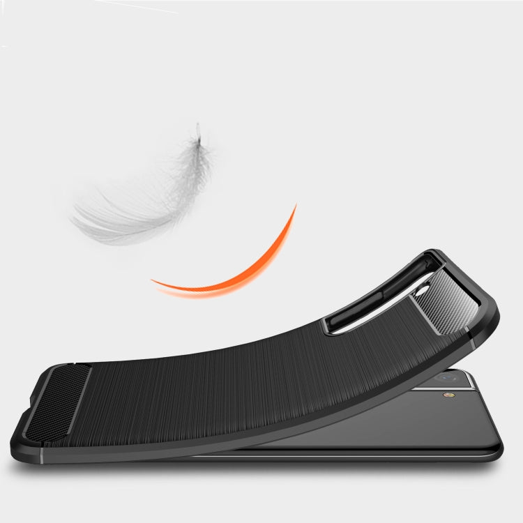 For Samsung Galaxy S30 Brushed Texture Carbon Fiber TPU Case