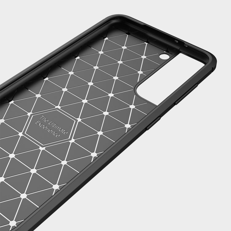 For Samsung Galaxy S30+ Brushed Texture Carbon Fiber TPU Case