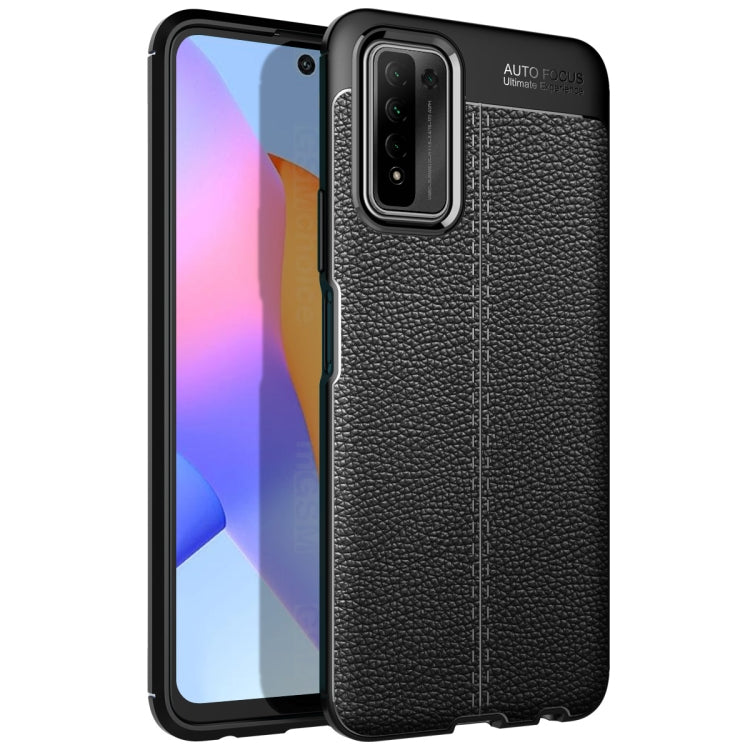 For Huawei Honor 10X Lite Litchi Texture TPU Shockproof Case