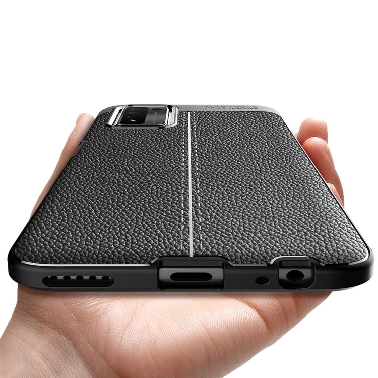 For Huawei Honor 10X Lite Litchi Texture TPU Shockproof Case