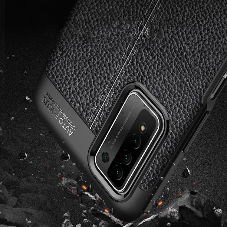 For Huawei Honor 10X Lite Litchi Texture TPU Shockproof Case
