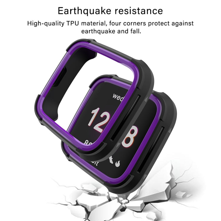 For Fitbit Versa / Versa Lite Universal Smart Watch PC + TPU Protective Case
