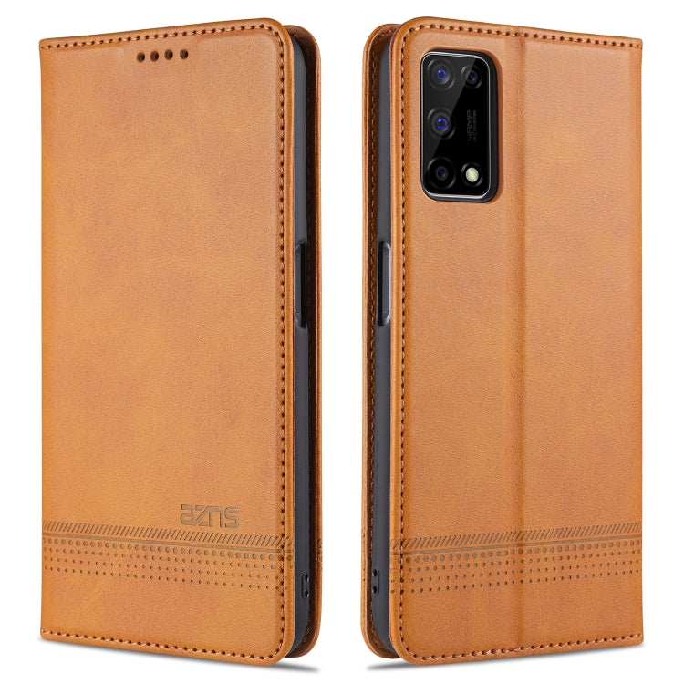 For OPPO K7x / Realme V5 5G AZNS Magnetic Calf Texture Horizontal Flip Leather Case with Card Slots & Holder & Wallet
