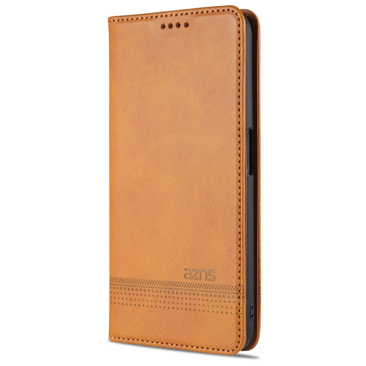 For OPPO K7x / Realme V5 5G AZNS Magnetic Calf Texture Horizontal Flip Leather Case with Card Slots & Holder & Wallet